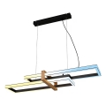 Briloner 4768015 - dimmbare LED-Pendelleuchte an Stahlseil LED/44W/230V 2700-6500K 100 cm + Fernbedienung