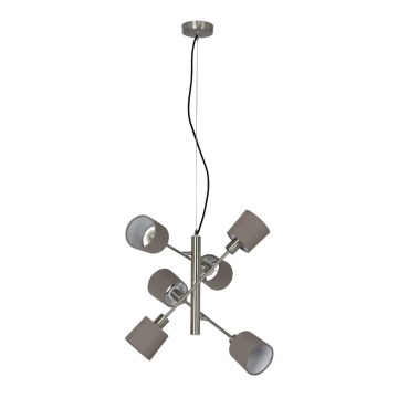Briloner 4810-062 - Hängeleuchte an Seil 6xE14/5,5W/230V