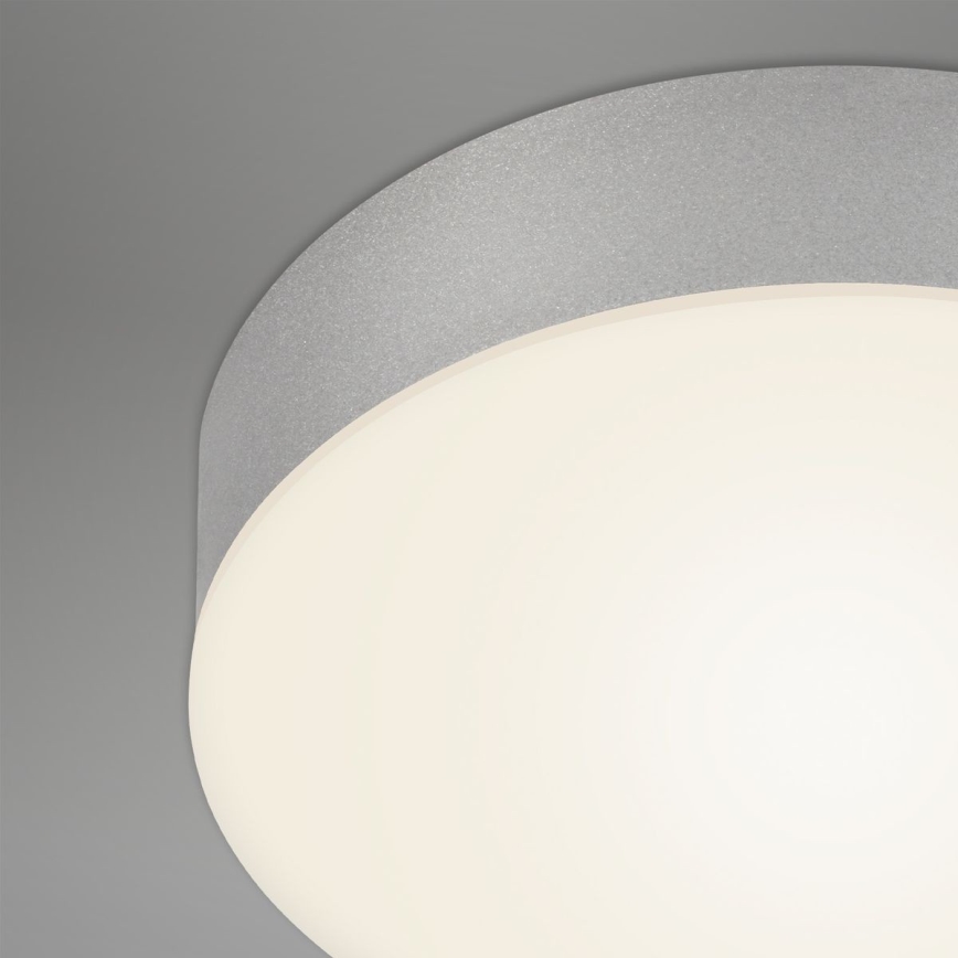 Briloner 7066-014 - LED-Deckenleuchte FLAME LED/21W/230V 3000K silbern d 28,7 cm