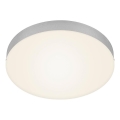 Briloner 7066-014 - LED-Deckenleuchte FLAME LED/21W/230V 3000K silbern d 28,7 cm