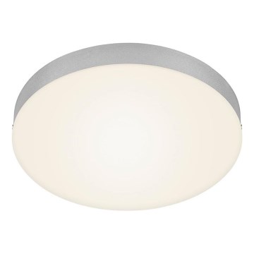 Briloner 7066-014 - LED-Deckenleuchte FLAME LED/21W/230V 3000K silbern d 28,7 cm