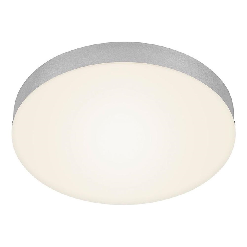 Briloner 7066-014 - LED-Deckenleuchte FLAME LED/21W/230V 3000K silbern d 28,7 cm