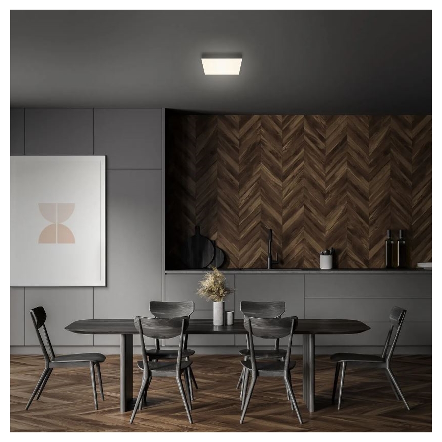 Briloner 7070-015 - LED-Deckenleuchte FLAME LED/16W/230V schwarz