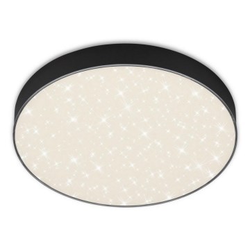 Briloner 7074-415 - LED-Deckenleuchte STAR SKY LED/21W/230V 4000K d 28 cm schwarz