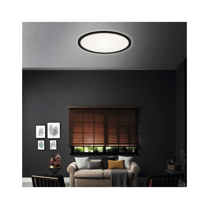 Briloner 7079-015 - Dimmbare LED-Deckenleuchte SLIM LED/18W/230V 2700-6500K + Fernbedienung
