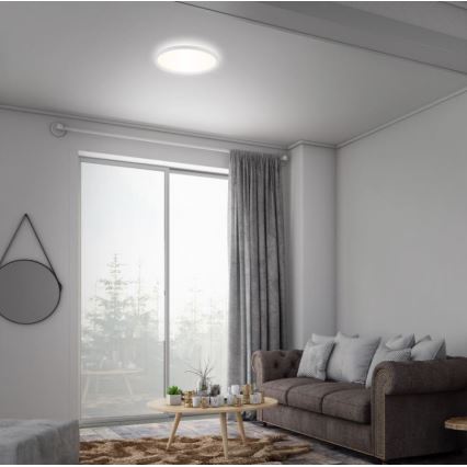 Briloner 7079-016 - LED dimmbare Deckenleuchte SLIM LED/18W/230V 2700-6500K + Fernbedienung