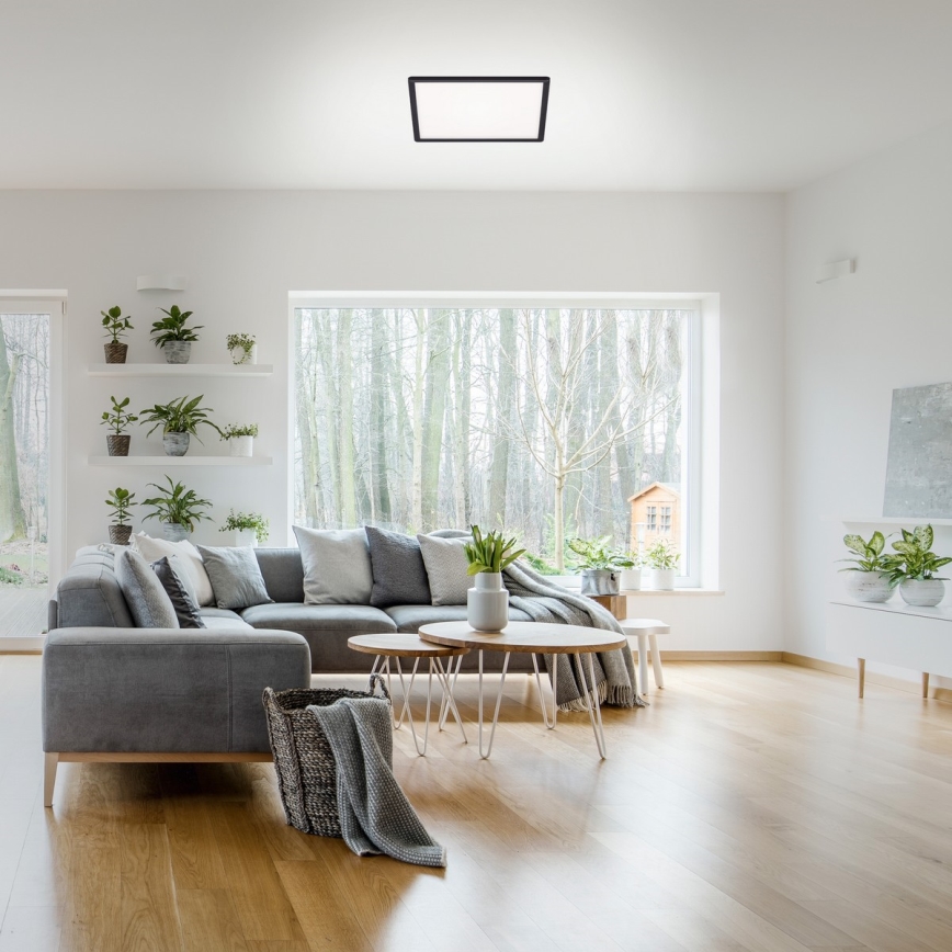 Briloner 7081-015 - Dimmbare LED-Deckenleuchte SLIM LED/18W/230V 2700-6500K + Fernbedienung