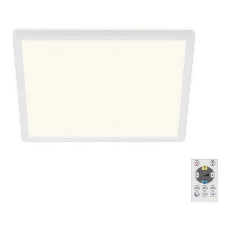 Briloner 7081-016 - Dimmbare LED-Deckenleuchte SLIM LED/18W/230V 2700-6500K + Fernbedienung