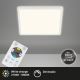 Briloner 7081-016 - Dimmbare LED-Deckenleuchte SLIM LED/18W/230V 2700-6500K + Fernbedienung