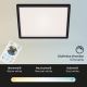Briloner 7082-015 - Dimmbare LED-Deckenleuchte SLIM LED/22W/230V 2700-6500K + Fernbedienung