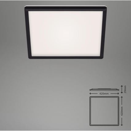 Briloner 7082-015 - Dimmbare LED-Deckenleuchte SLIM LED/22W/230V 2700-6500K + Fernbedienung