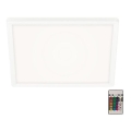 Briloner 7091-416 - LED RGBW dimmbare Deckenleuchte SLIM LED/22W/230V + Fernbedienung