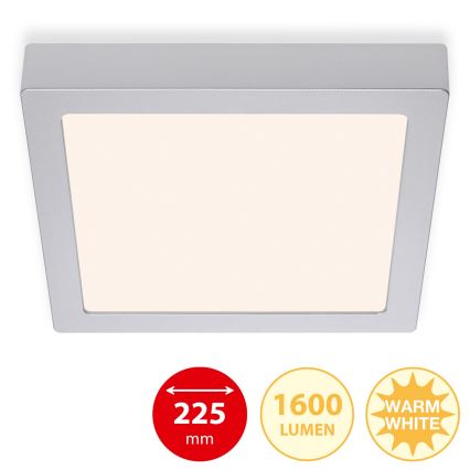 Briloner 7118-014 - LED-Deckenleuchte FIRE LED/16,5W/230V 3000K