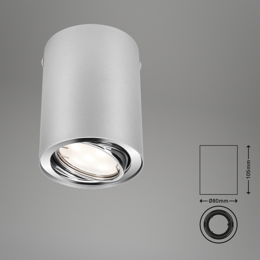 Briloner 7119-014 - LED-Strahler TUBE 1xGU10/5W/230V rund