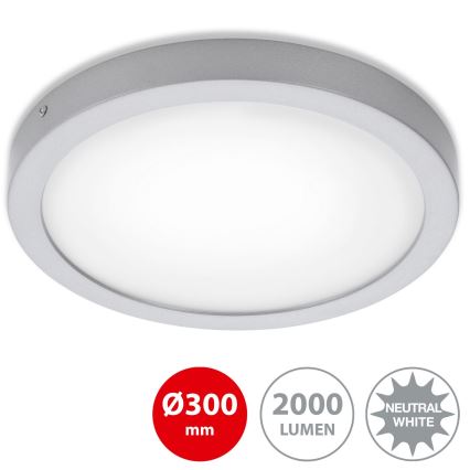 Briloner 7141-414 - LED-Deckenleuchte FIRE LED/21W/230V 4000K