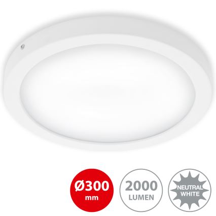 Briloner 7141-416 - LED-Deckenleuchte FIRE LED/21W/230V