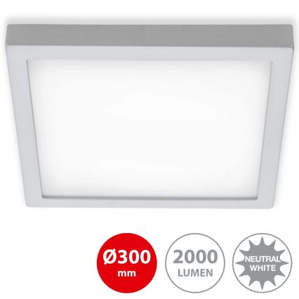 Briloner 7142-414 - LED-Deckenleuchte FIRE LED/21W/230V 4000K