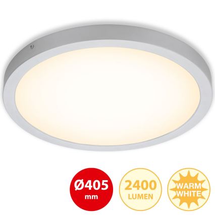 Briloner 7143-014 - LED-Deckenleuchte FIRE LED/24,5W/230V 3000K