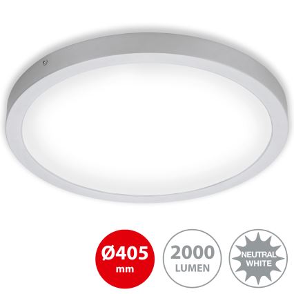 Briloner 7143-414 - LED-Deckenleuchte FIRE LED/24,5W/230V 4000K