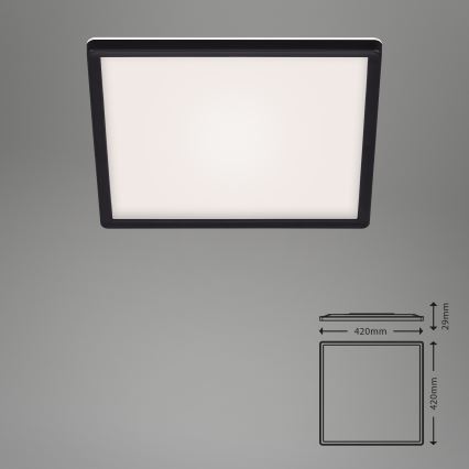 Briloner 7158-415 - LED Deckenleuchte SLIM LED/22W/230V 42x42 cm