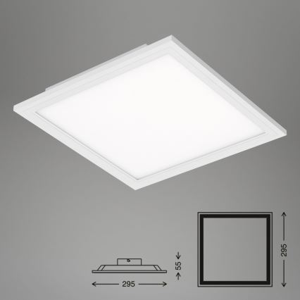 Briloner 7191-016 - LED Deckenleuchte SIMPLE LED/12W/230V