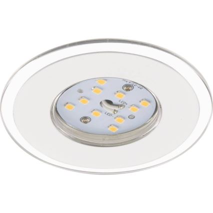 Briloner 7197-036 - SET 3x Dimmbare LED-Einbauleuchte für Badezimmer LED/4,5W/230V IP44