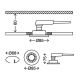 Briloner 7212-036 - PACK 3x LED-Badezimmerleuchte ATTACH 3xGU10/5W/230V IP44