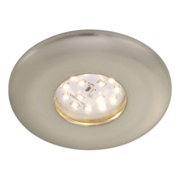 Briloner 7227-012 - LED-Einbauleuchte für Badezimmer LED/5W/230V IP65 matt Chrom