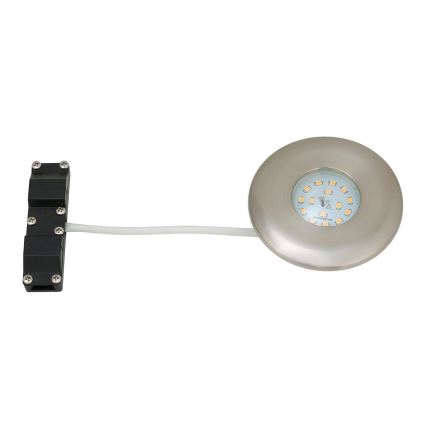 Briloner 7227-012 - LED-Einbauleuchte für Badezimmer LED/5W/230V IP65 matt Chrom