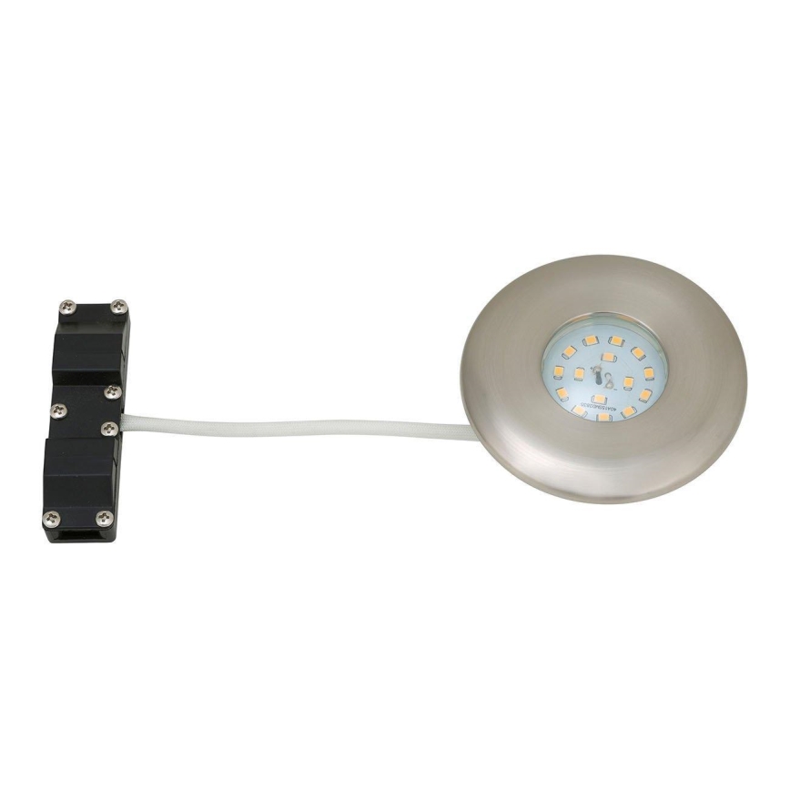 Briloner 7227-012 - LED-Einbauleuchte für Badezimmer LED/5W/230V IP65 matt Chrom