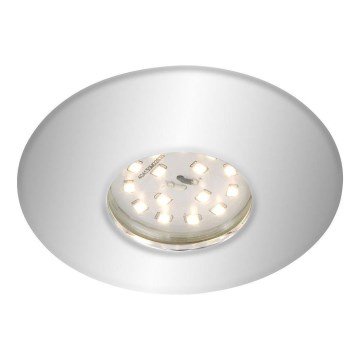 Briloner 7227-018 - LED-Einbauleuchte für Badezimmer LED/5W/230V IP65 matt Chrom