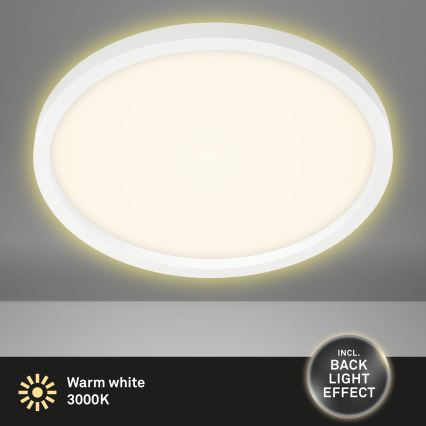 Briloner 7363-016 - LED Deckenleuchte CADRE LED/22W/230V d. 42,5 cm weiß