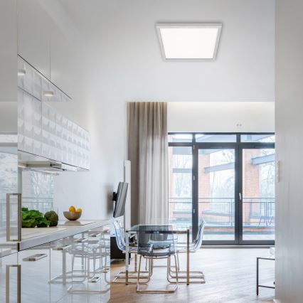 Briloner 7371-014 - LED dimmbare Deckenleuchte LED/24W/230V 3000-6500K + Fernbedienung