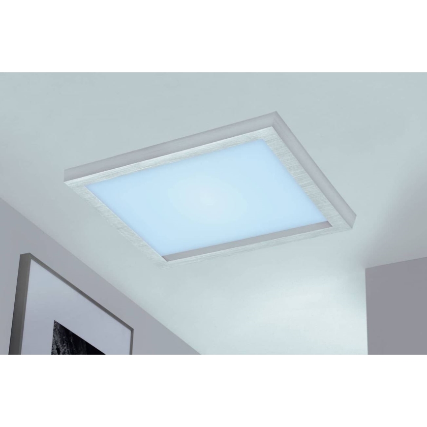 Briloner 7371-014 - LED dimmbare Deckenleuchte LED/24W/230V 3000-6500K + Fernbedienung