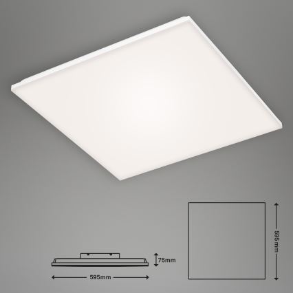 Briloner 7378216 - Dimmbares LED-Panel LED/38W/230V 3000-6500K + Fernbedienung