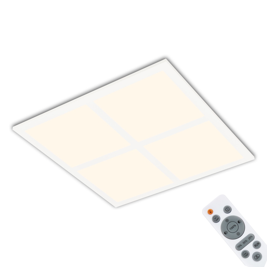 Briloner 7387-016 - Dimmbare RGBW-Deckenleuchte LED/24W/230V 3000-6500K + Fernbedienung
