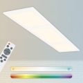 Briloner 7388-016 - Dimmbare RGBW-Deckenleuchte LED/24W/230V 3000-6500K + Fernbedienung