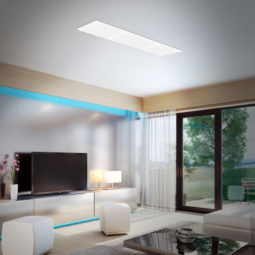 Briloner 7388-016 - Dimmbare RGBW-Deckenleuchte LED/24W/230V 3000-6500K + Fernbedienung