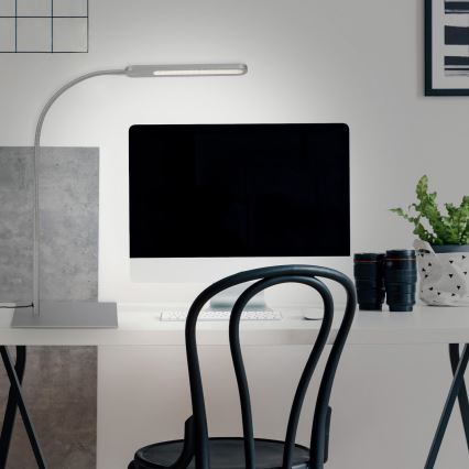 Briloner 7389-014 - Dimmbare, flexible LED-Tischleuchte mit Touch-Funktion SERVO LED/8W/230V 3000/4000/6500K