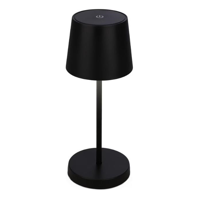 Briloner 7423015 - Dimmbare, aufladbare LED-Outdoor-Tischleuchte LED/2,6W/5V IP44 2000 mAh schwarz