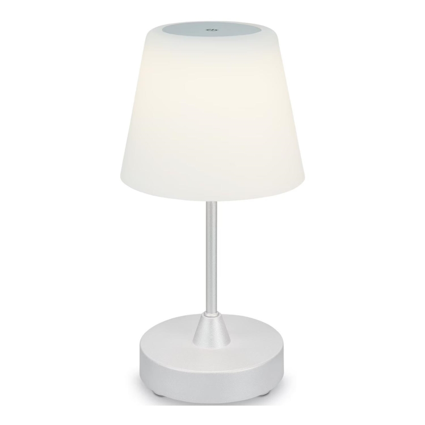 Briloner 7445-014 - Dimmbare, aufladbare LED-Outdoor-Tischleuchte mit Touch-Funktion LED/3W/5V IP44