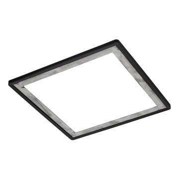 Briloner 7457-414 - LED Deckenleuchte SLIM LED/18W/230V 4000K 29x29 cm schwarz