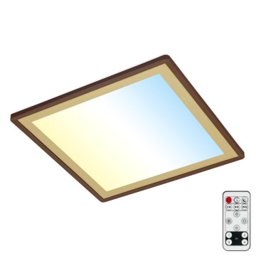 Briloner 7459-417 - LED dimmbares Deckenleuchte DECO LED/24W/230V 2700-6500K + Fernbedienung