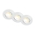 Briloner 7586036 - 3er-Set LED-Badezimmer-Einbauleuchte KLIRA 1xLED/4,9W/230V 2500/3000/4000K IP23 weiß