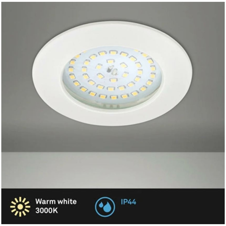 Briloner 8310-016 - LED-Einbauleuchte für Badezimmer ATTACH LED/10,5W/230V IP44