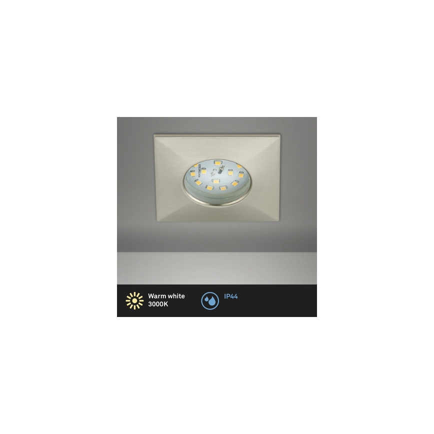 Briloner 8313-012 - LED-Einbauleuchte für Badezimmer LED/5W/230V IP44 matt Chrom