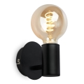 Briloner - Badezimmer-Wandleuchte 1xE27/10W/230V IP44 schwarz
