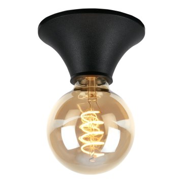 Briloner - Deckenleuchte für Badezimmer, 1x E27/10W/230V, IP44, schwarz