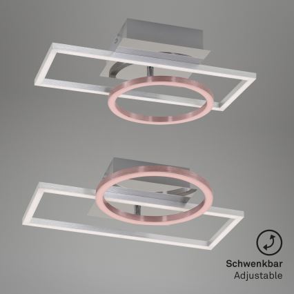 Briloner - Dimmbare LED-Deckenleuchte FRAMES LED/19W/230V