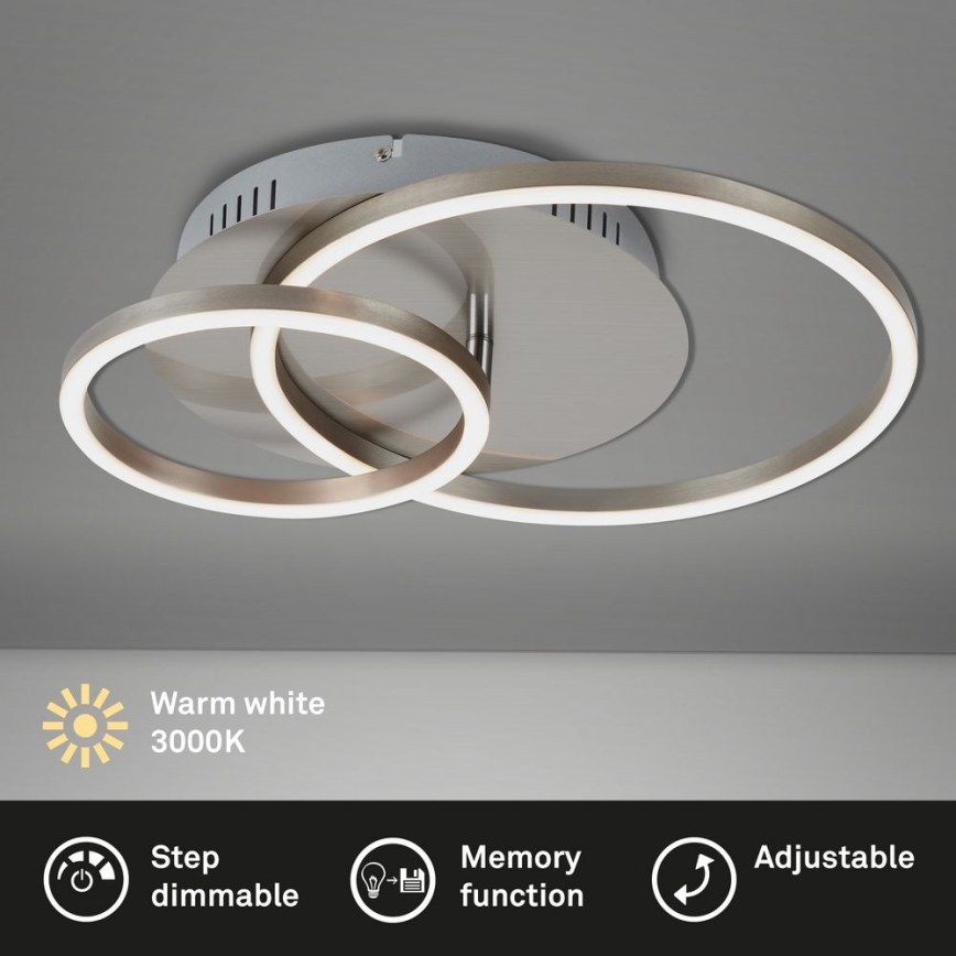 Briloner - Dimmbare LED-Deckenleuchte FRAMES LED/24,5W/230V